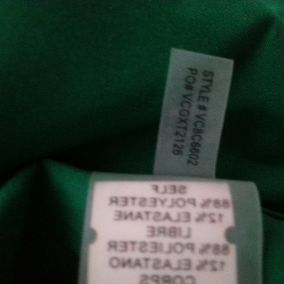 VINCE CAMUTO Off the Shoulder Crepe Column Gown Green Size - Picture 3 of 4